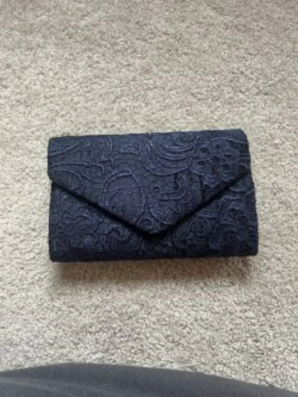 Like New Navy Blue Evening Purse - Picture 4 of 5